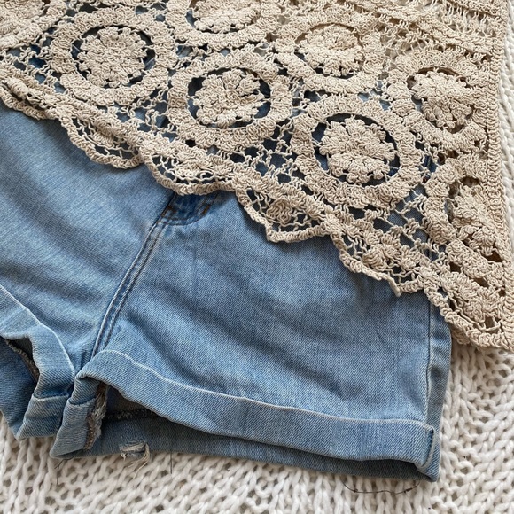 Denim staple shorts w30(76cm) a few harmless holes - Picture 2 of 10